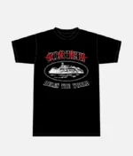 Camiseta Corteiz 4Star Alcatraz Negra (2)