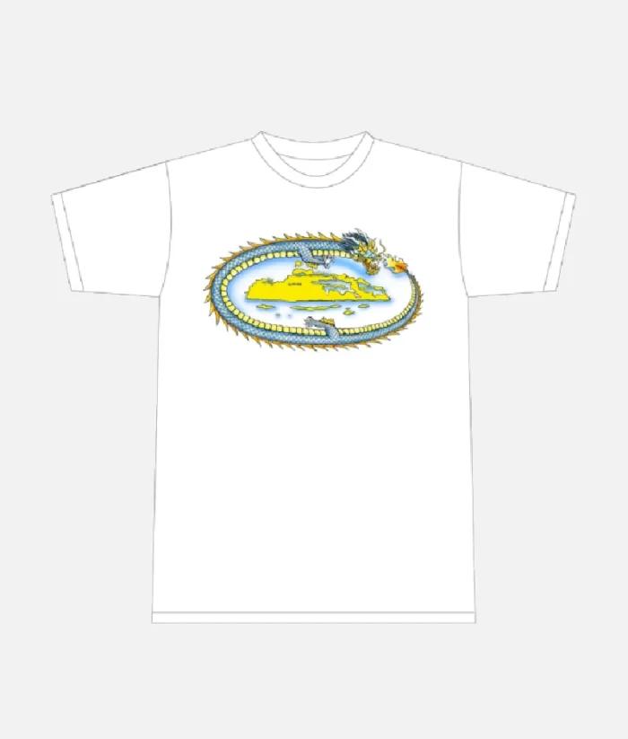 Camiseta Corteiz Dragón Blanco (2)