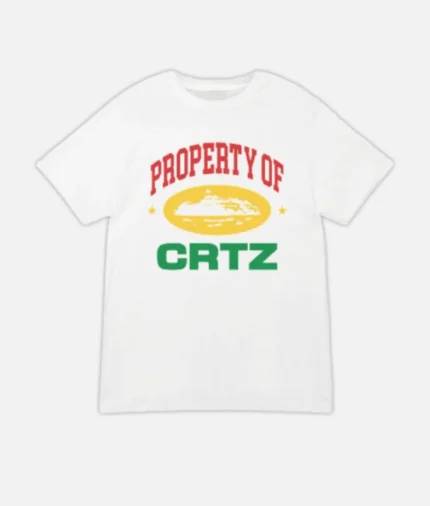 Corteiz Property Of Crtz Carni Camiseta Blanca (2)