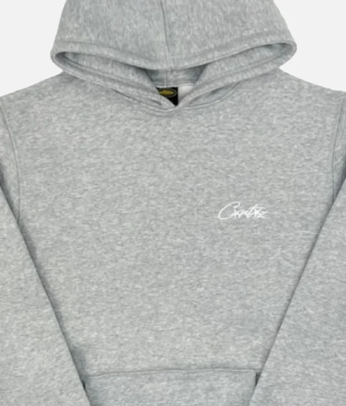 Corteiz Sudadera Capucha Bordada HMP Gris (1)