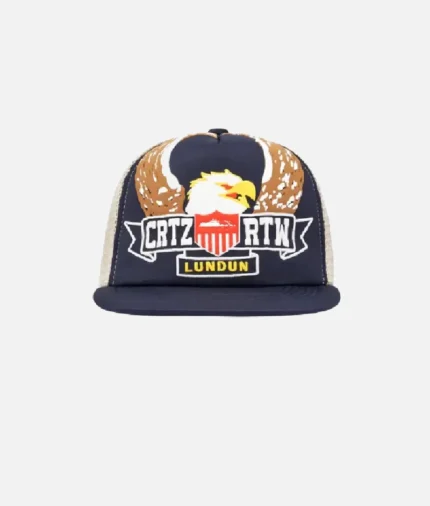 Gorra Corteiz Dipset Trucker Azul Marino (1)