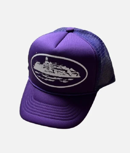 Gorra Trucker Corteiz Alcatraz Morada (2)