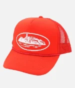 Gorra Trucker Corteiz Alcatraz Roja (1)