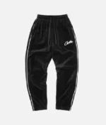 Pantalón Corteiz VVS De Terciopelo Negro (2)