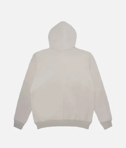 Sudadera Capucha Corteiz Superior V2 Zip Gris Piedra (2)