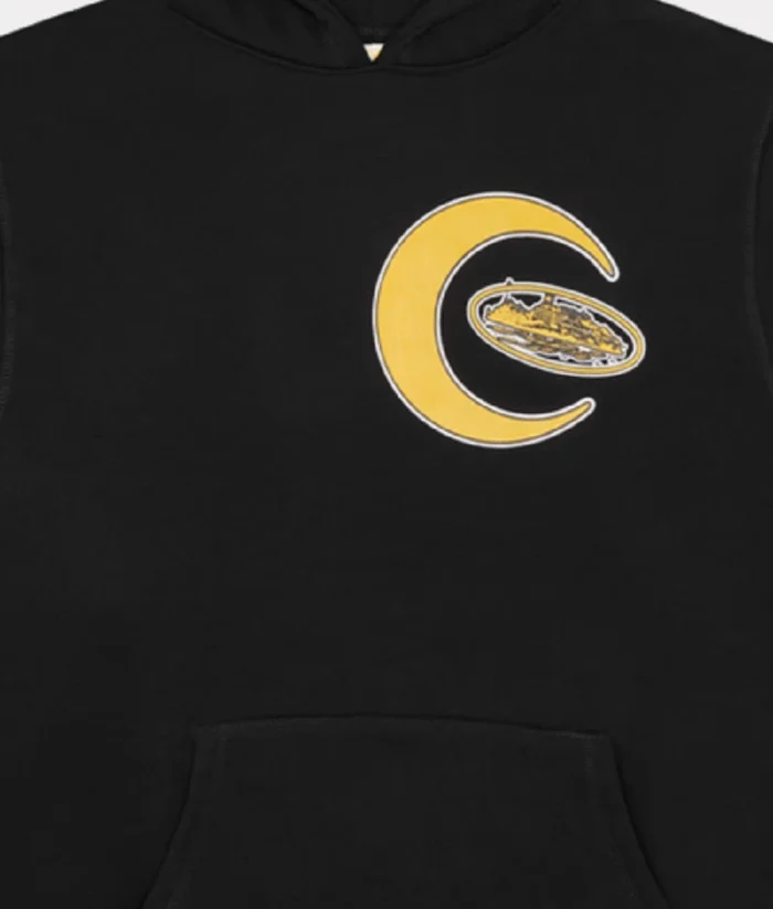 Sudadera Con Capucha Corteiz Crescent Negra (1)