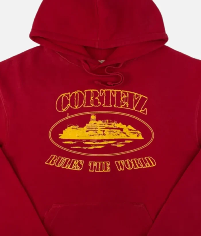 Sudadera Corteiz OG Alcatraz Roja (1)