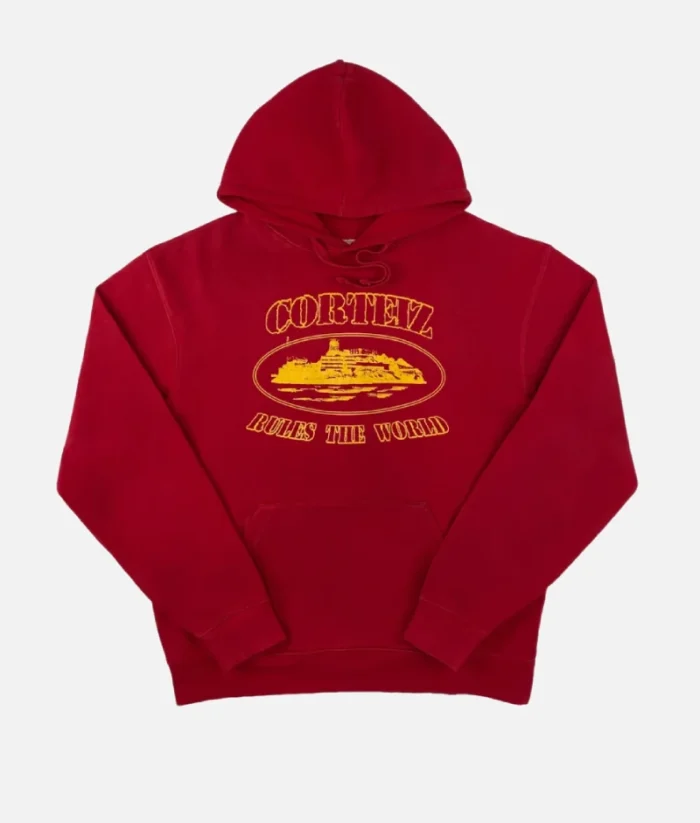 Sudadera Corteiz OG Alcatraz Roja (2)