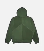 Sudadera Corteiz Superior V2 Zip Verde Bosque (1)